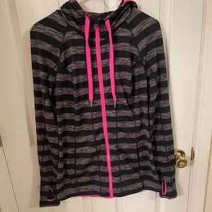 EUC Lukka Athletic Zip Hoodie Jacket SZ M